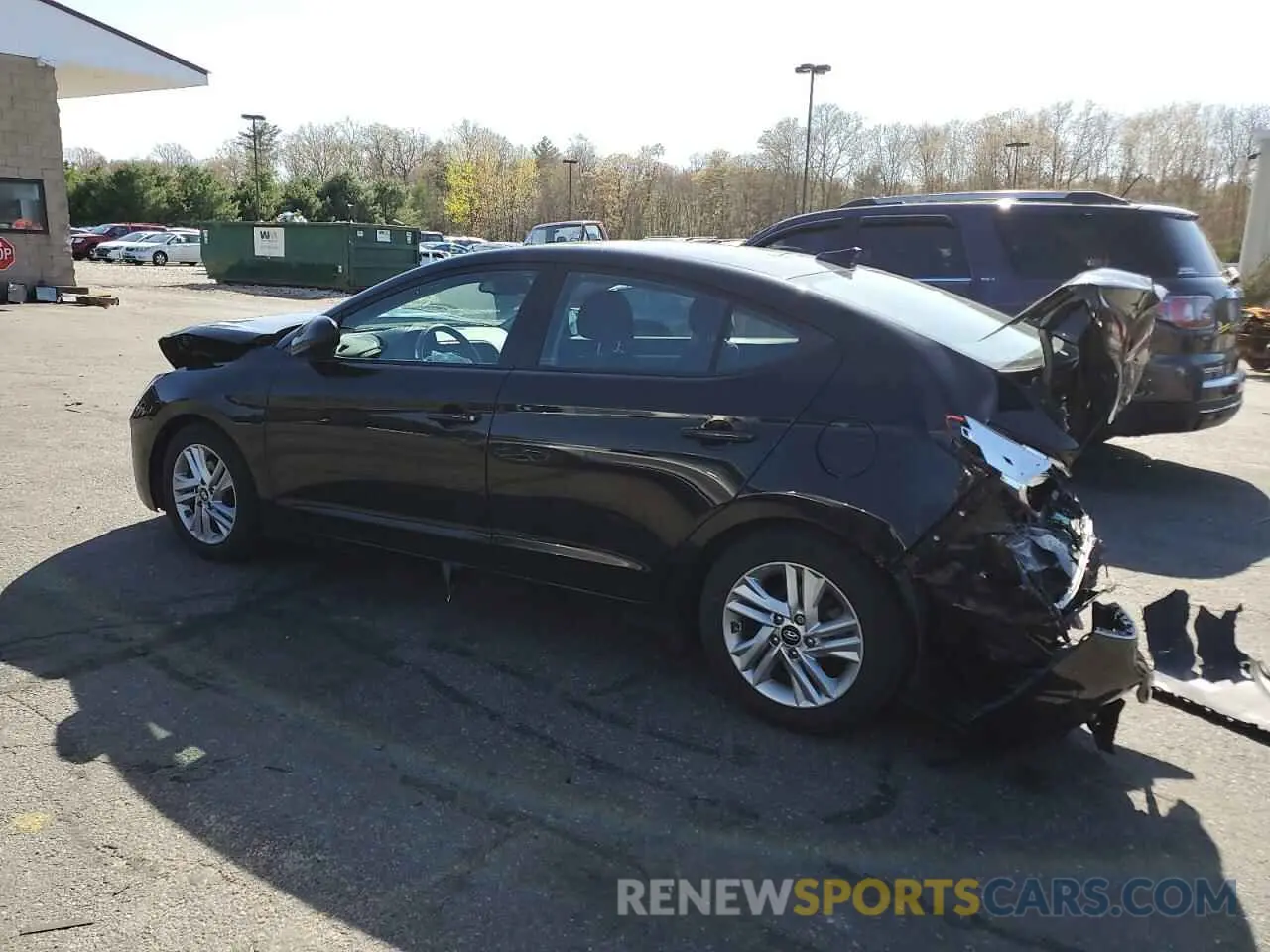 2 Photograph of a damaged car 5NPD84LF9LH631970 HYUNDAI ELANTRA 2020