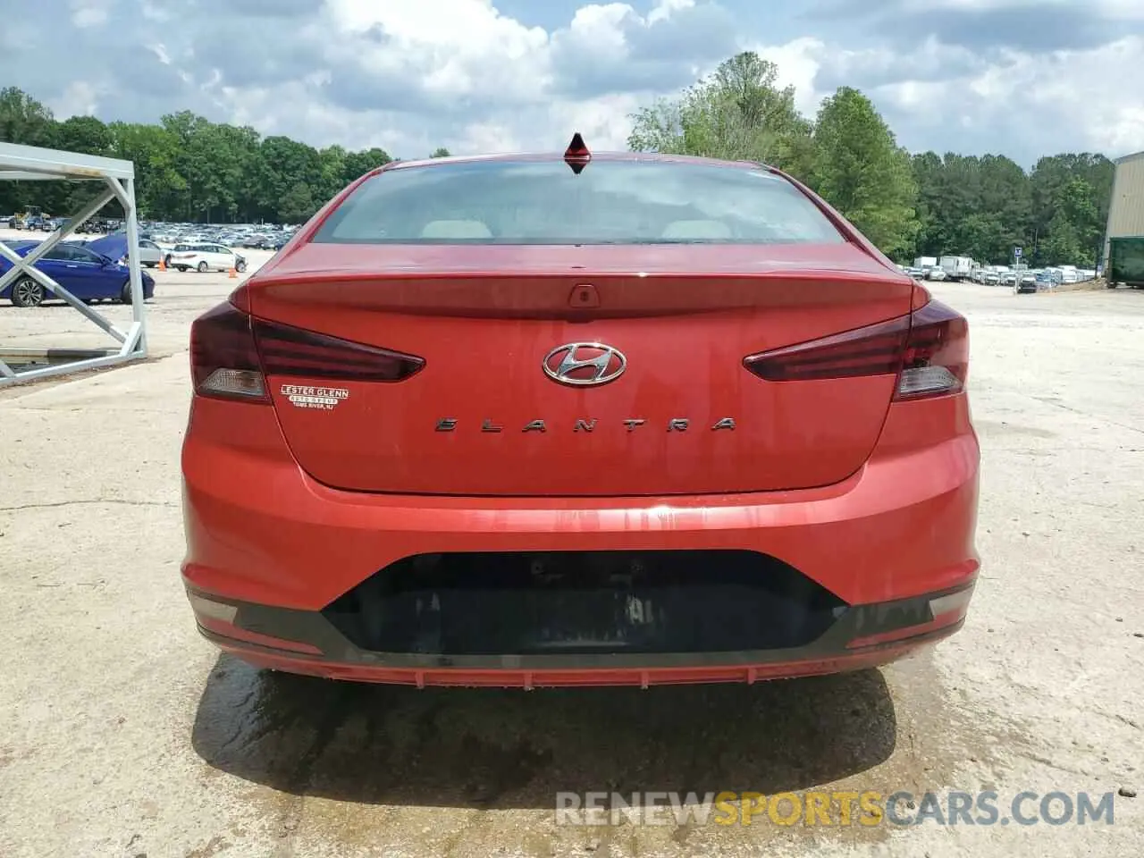 6 Photograph of a damaged car 5NPD84LFXLH500188 HYUNDAI ELANTRA 2020