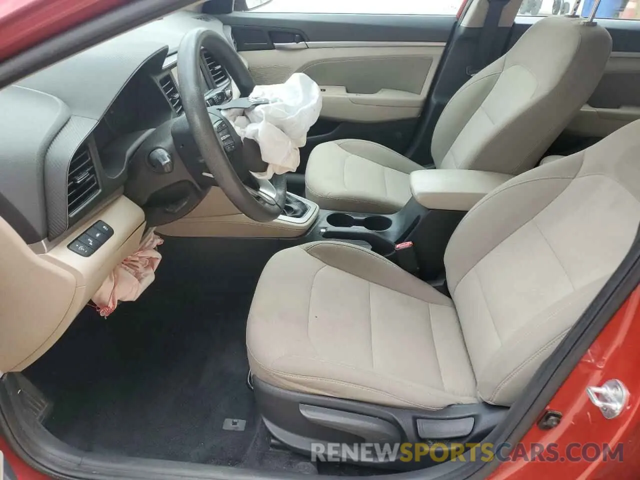 7 Photograph of a damaged car 5NPD84LFXLH500188 HYUNDAI ELANTRA 2020