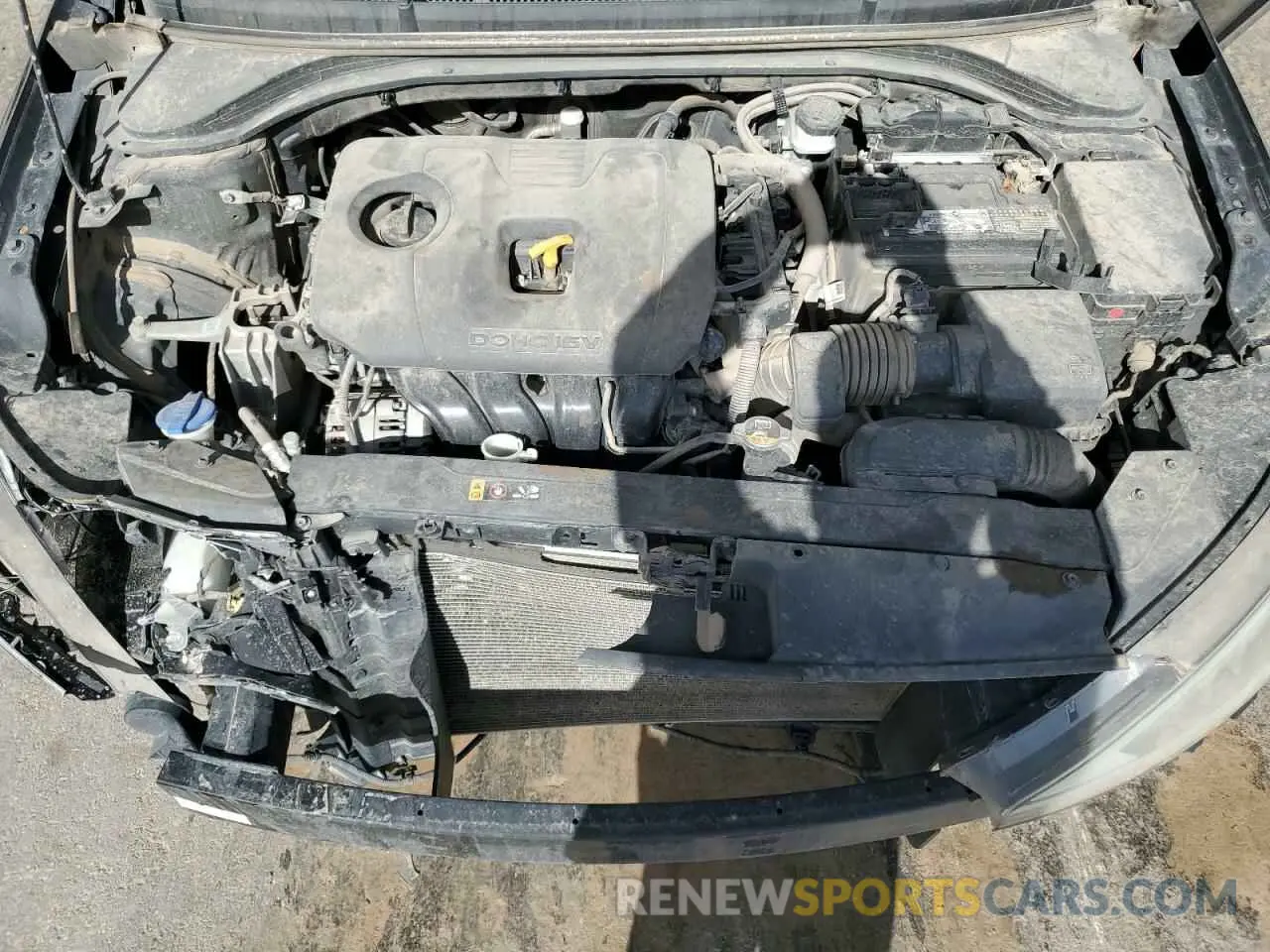 11 Photograph of a damaged car 5NPD84LFXLH502202 HYUNDAI ELANTRA 2020