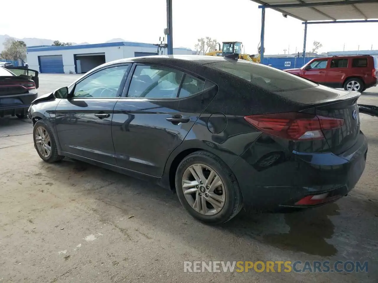 2 Photograph of a damaged car 5NPD84LFXLH502202 HYUNDAI ELANTRA 2020