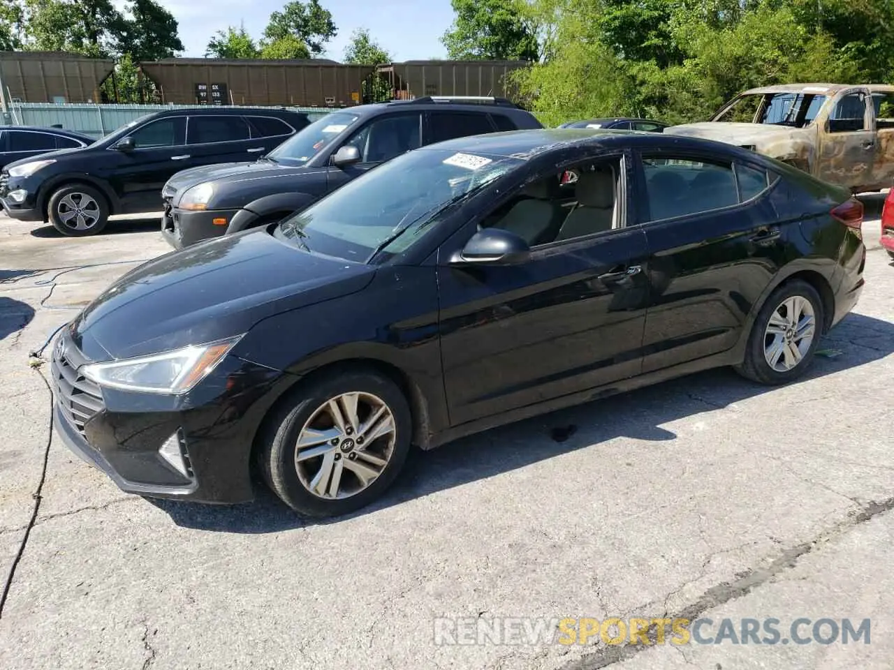 1 Photograph of a damaged car 5NPD84LFXLH508758 HYUNDAI ELANTRA 2020