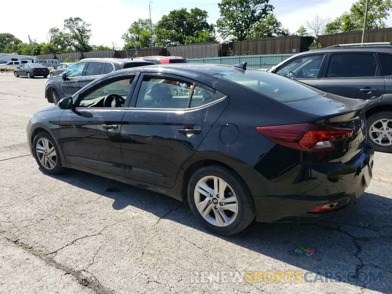 2 Photograph of a damaged car 5NPD84LFXLH508758 HYUNDAI ELANTRA 2020