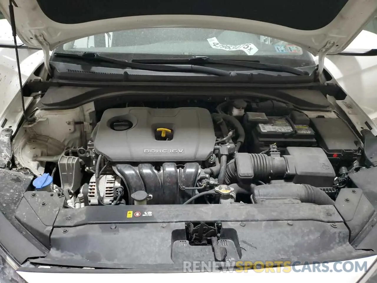 11 Photograph of a damaged car 5NPD84LFXLH521395 HYUNDAI ELANTRA 2020