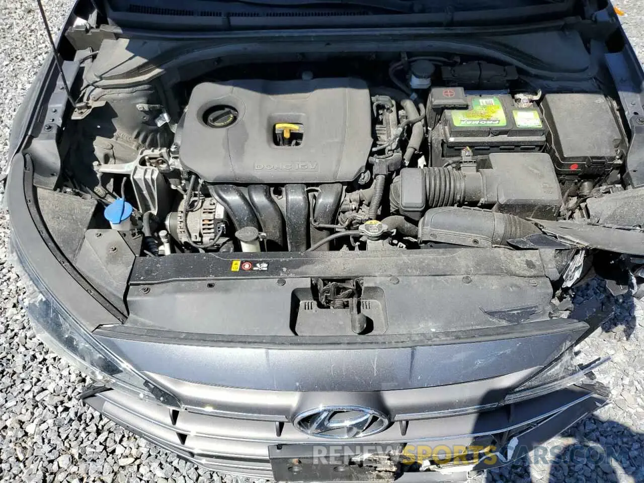 11 Photograph of a damaged car 5NPD84LFXLH523549 HYUNDAI ELANTRA 2020