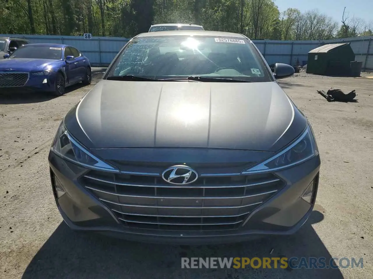 5 Photograph of a damaged car 5NPD84LFXLH524250 HYUNDAI ELANTRA 2020