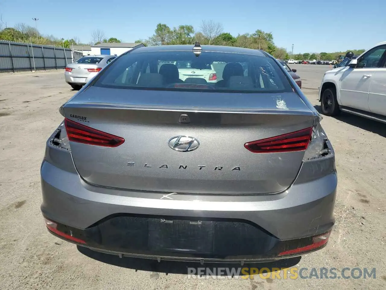 6 Photograph of a damaged car 5NPD84LFXLH524250 HYUNDAI ELANTRA 2020