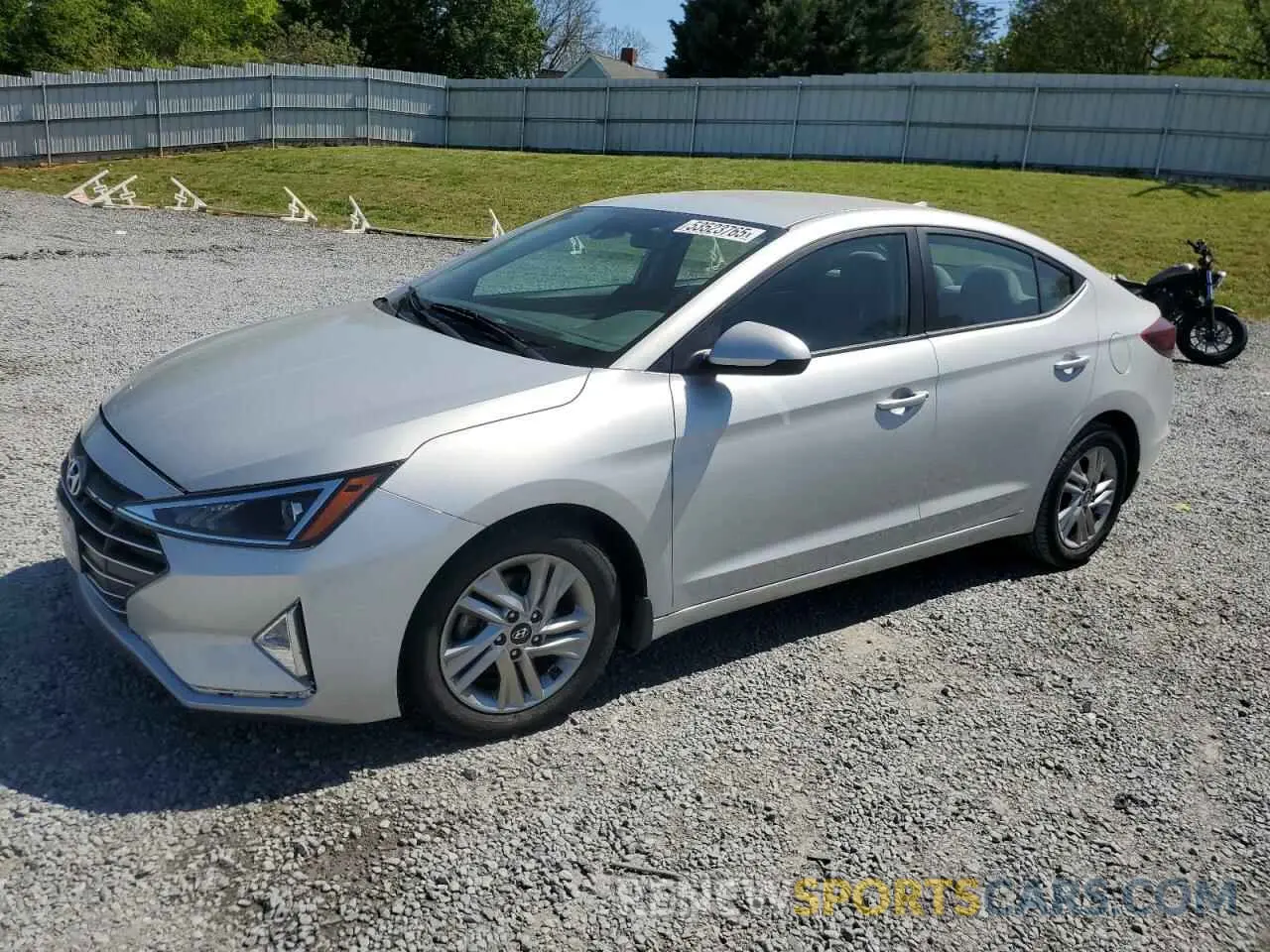 1 Photograph of a damaged car 5NPD84LFXLH530114 HYUNDAI ELANTRA 2020