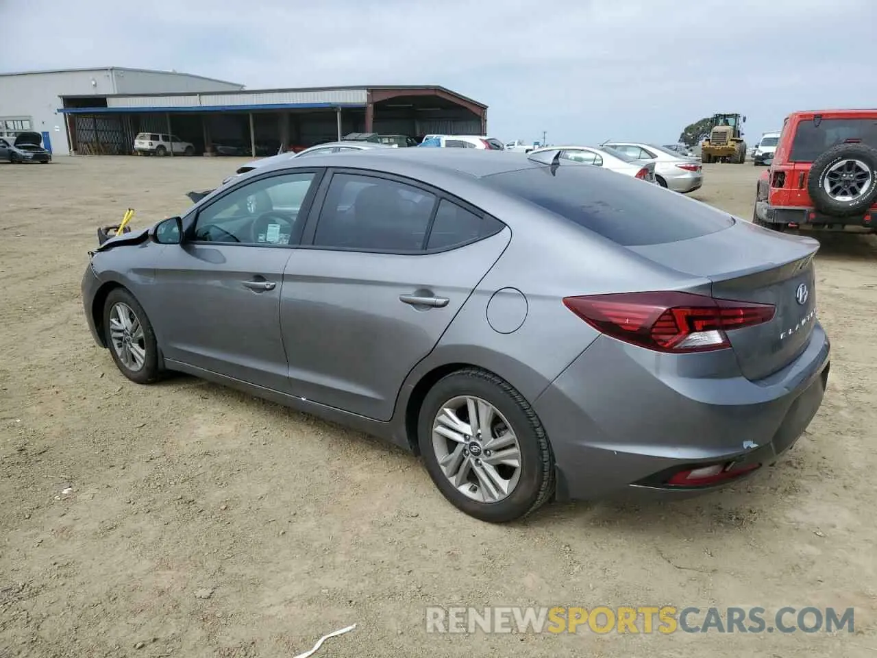 2 Photograph of a damaged car 5NPD84LFXLH530310 HYUNDAI ELANTRA 2020