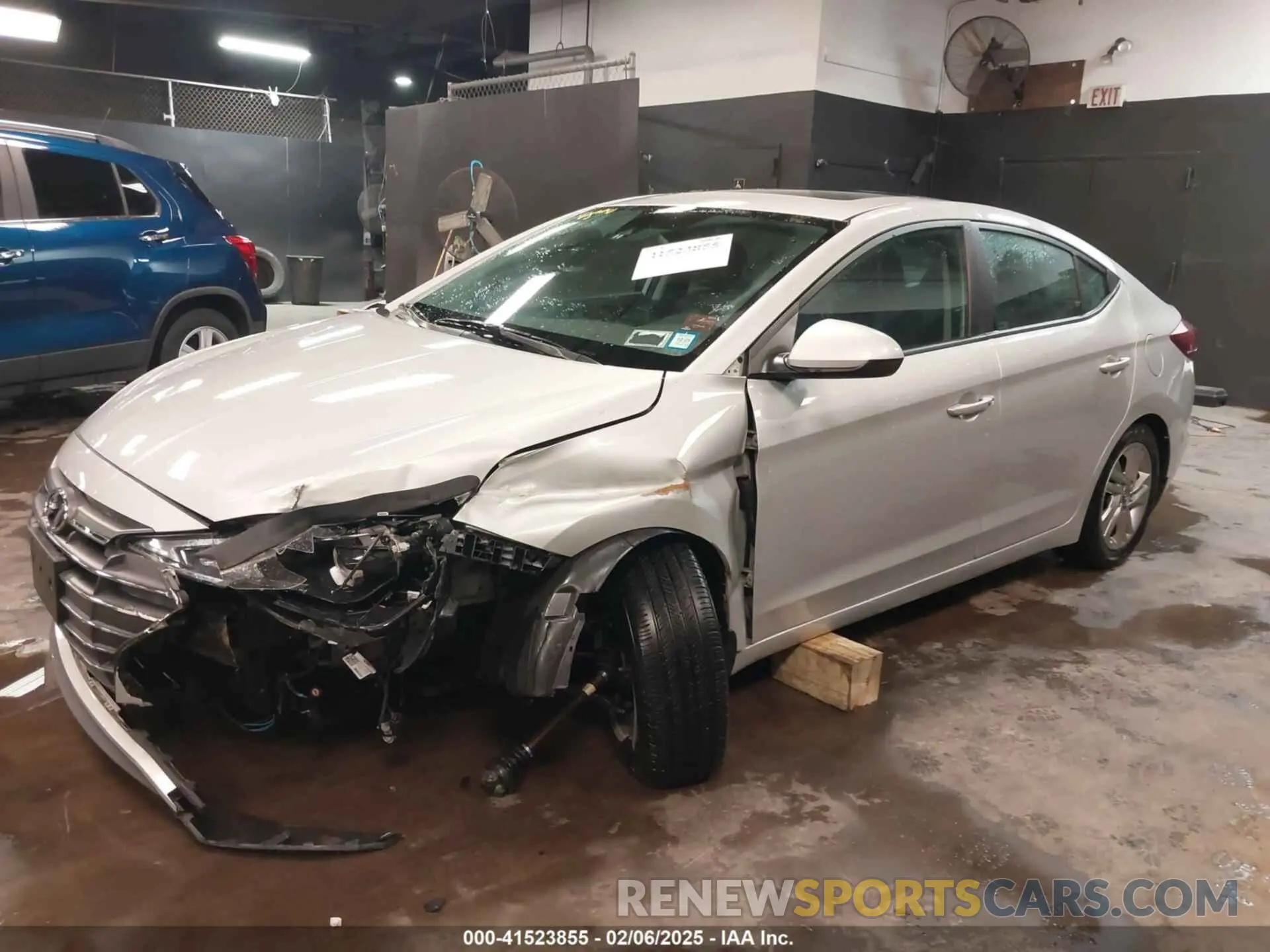 6 Photograph of a damaged car 5NPD84LFXLH537323 HYUNDAI ELANTRA 2020