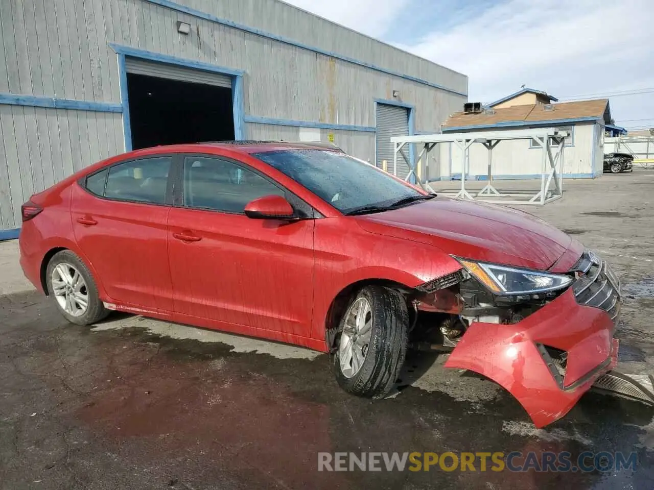 4 Photograph of a damaged car 5NPD84LFXLH544983 HYUNDAI ELANTRA 2020