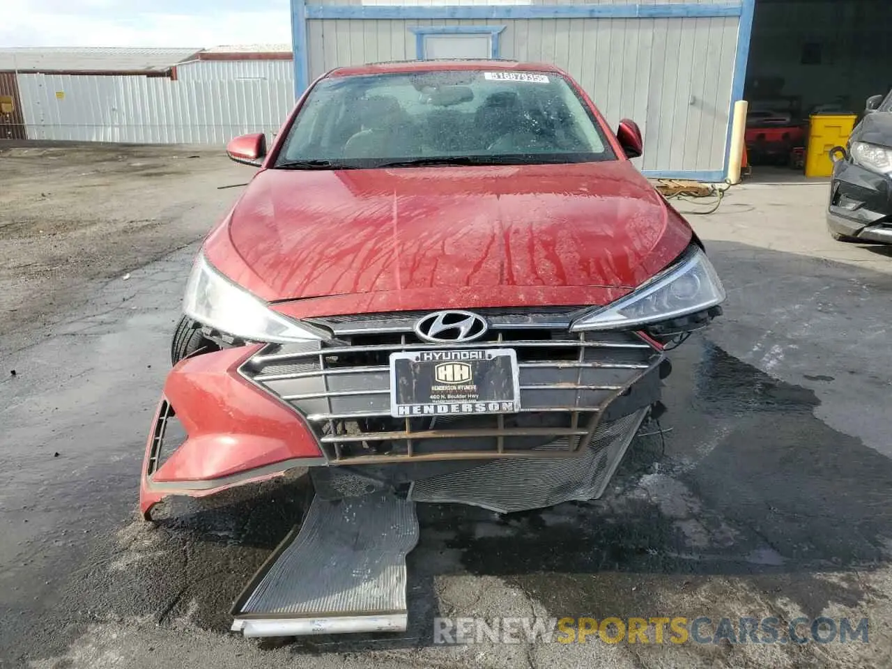 5 Photograph of a damaged car 5NPD84LFXLH544983 HYUNDAI ELANTRA 2020