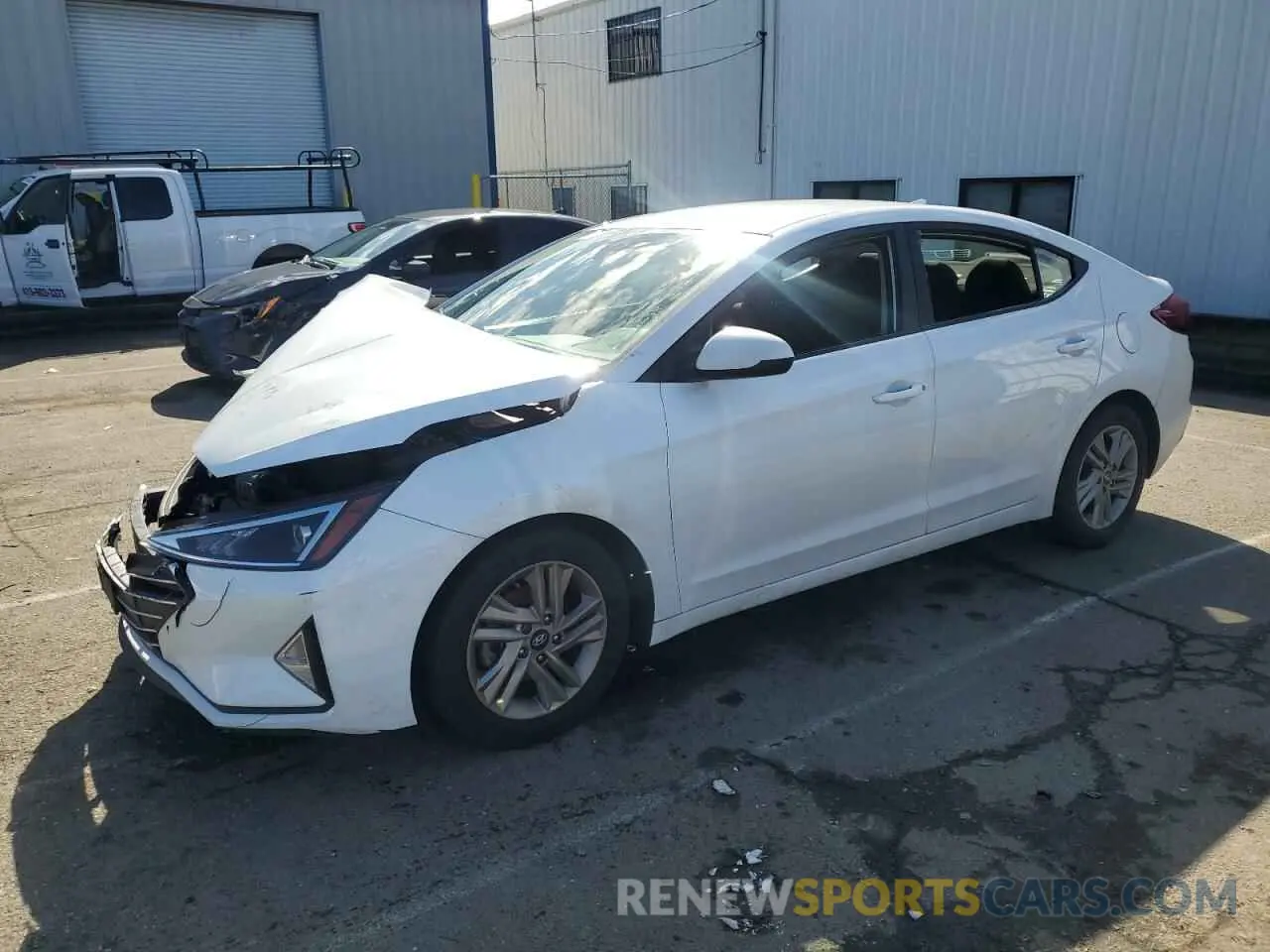 1 Photograph of a damaged car 5NPD84LFXLH546149 HYUNDAI ELANTRA 2020