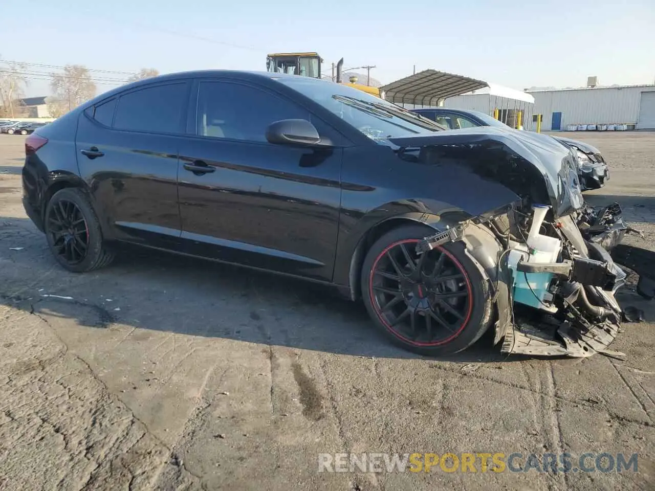 4 Photograph of a damaged car 5NPD84LFXLH548418 HYUNDAI ELANTRA 2020