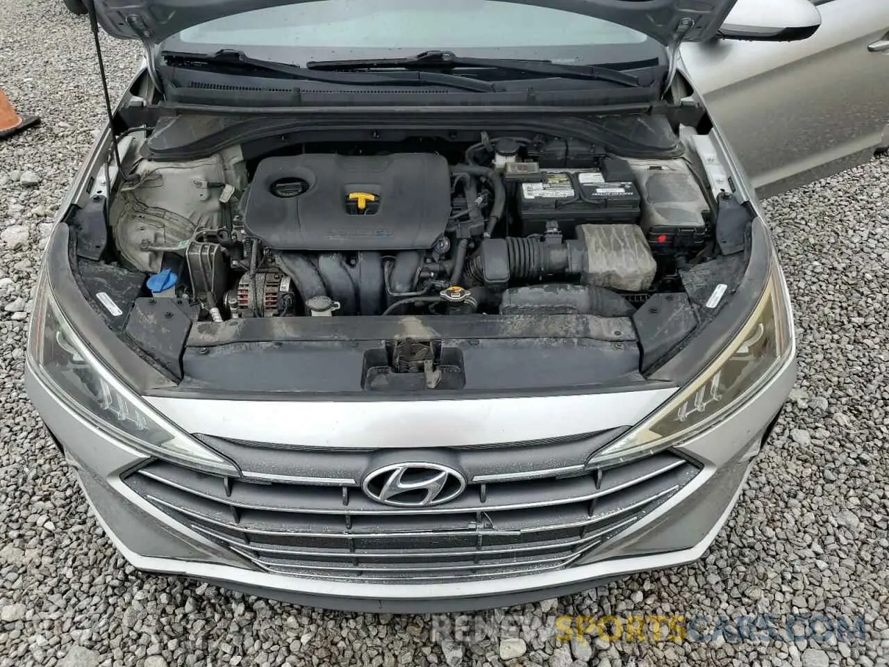 11 Photograph of a damaged car 5NPD84LFXLH549844 HYUNDAI ELANTRA 2020