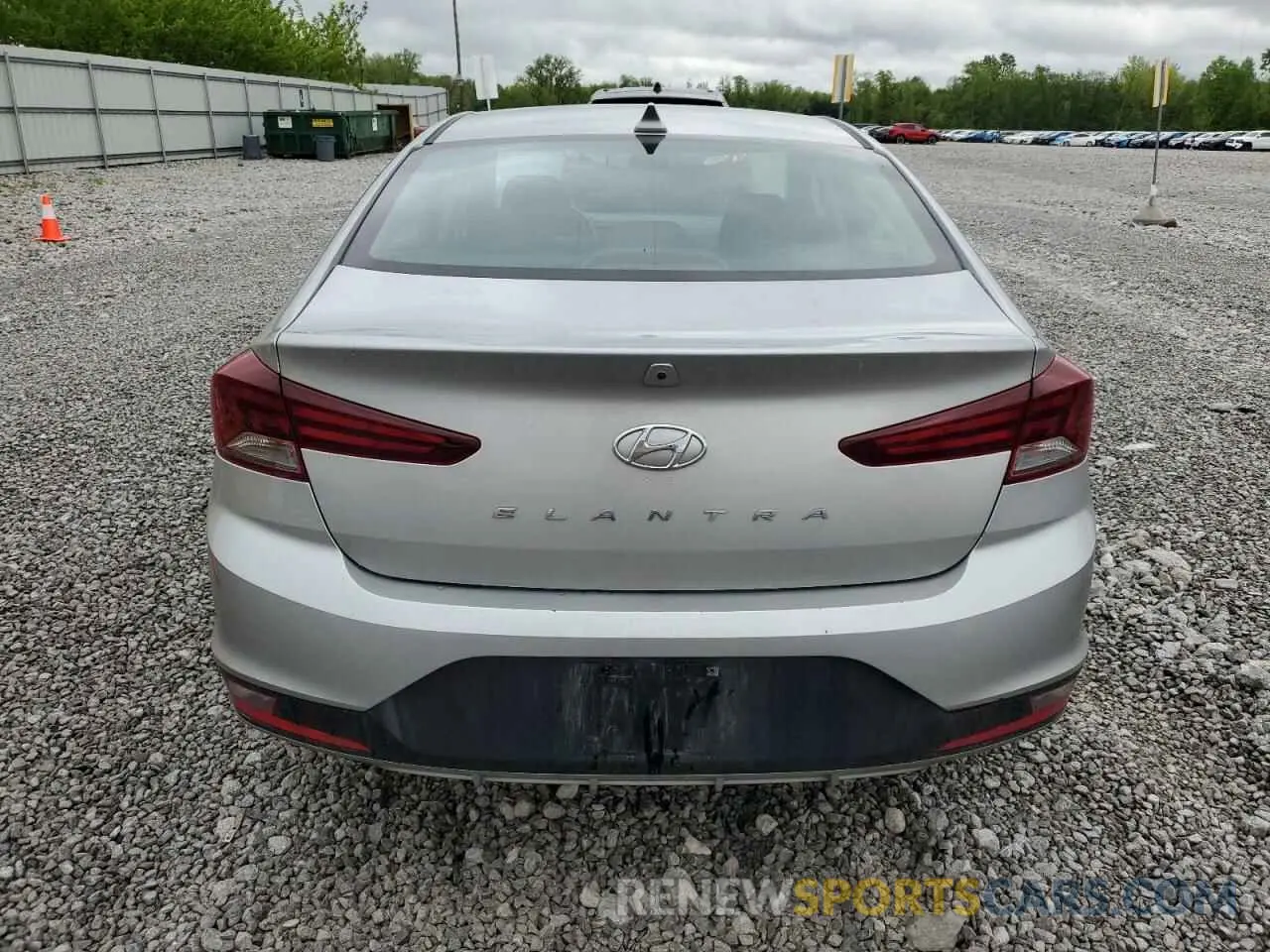 6 Photograph of a damaged car 5NPD84LFXLH549844 HYUNDAI ELANTRA 2020