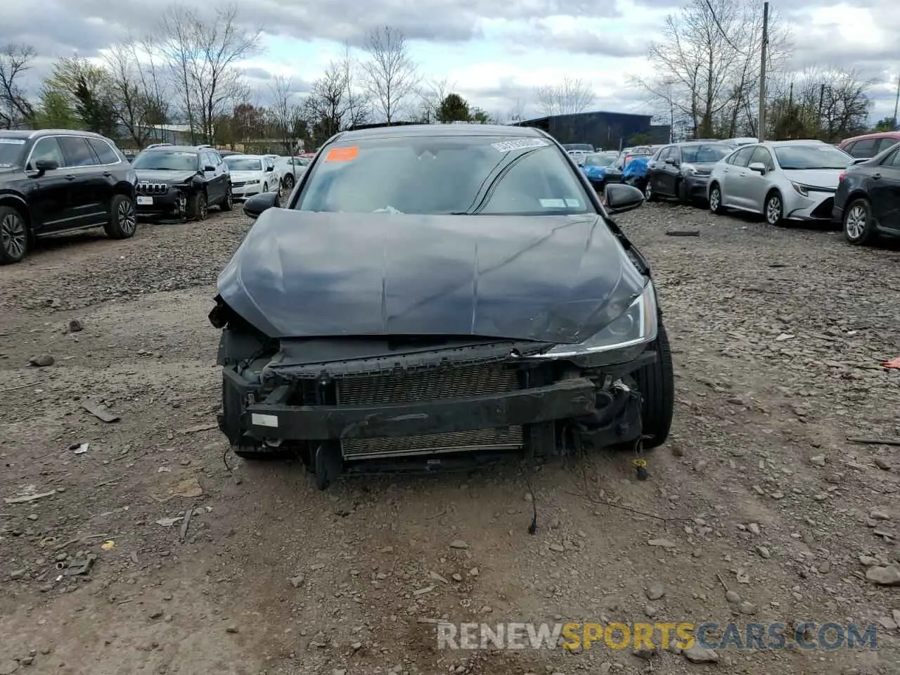 5 Photograph of a damaged car 5NPD84LFXLH552419 HYUNDAI ELANTRA 2020