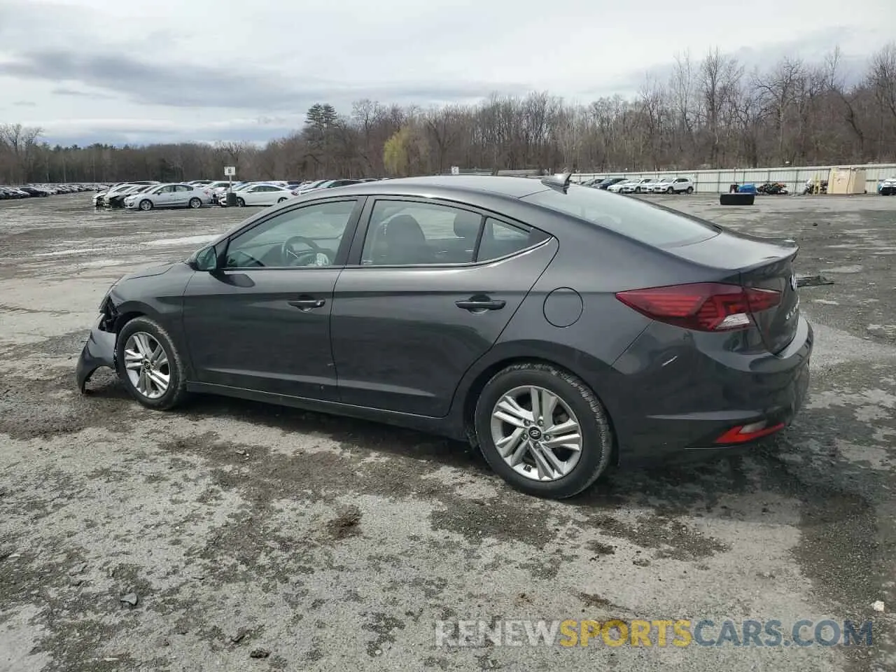2 Photograph of a damaged car 5NPD84LFXLH555742 HYUNDAI ELANTRA 2020