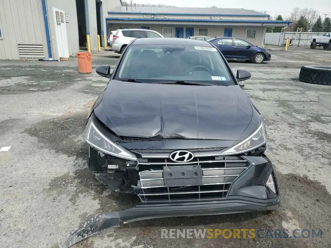 5 Photograph of a damaged car 5NPD84LFXLH555742 HYUNDAI ELANTRA 2020