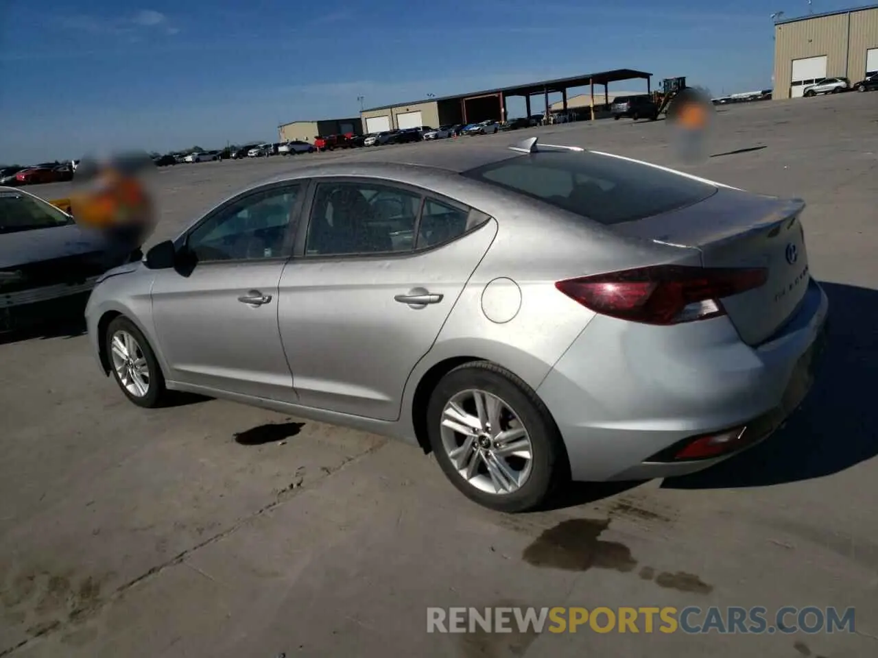 2 Photograph of a damaged car 5NPD84LFXLH568765 HYUNDAI ELANTRA 2020