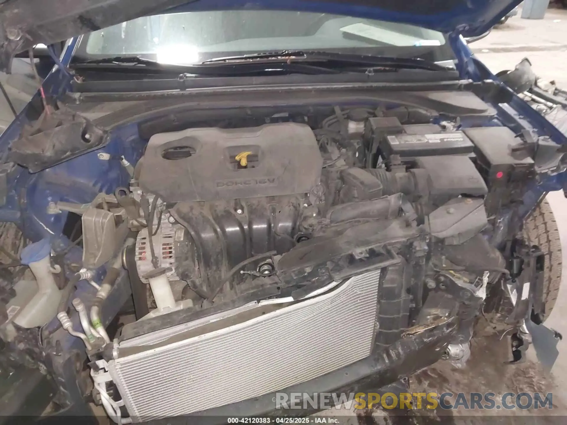 10 Photograph of a damaged car 5NPD84LFXLH569916 HYUNDAI ELANTRA 2020