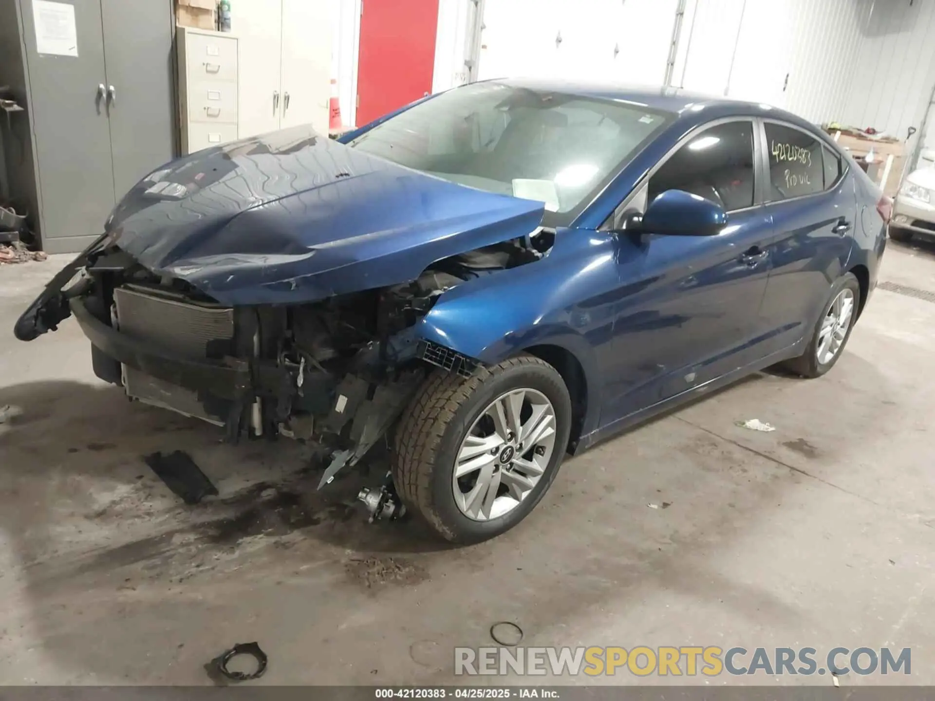 2 Photograph of a damaged car 5NPD84LFXLH569916 HYUNDAI ELANTRA 2020