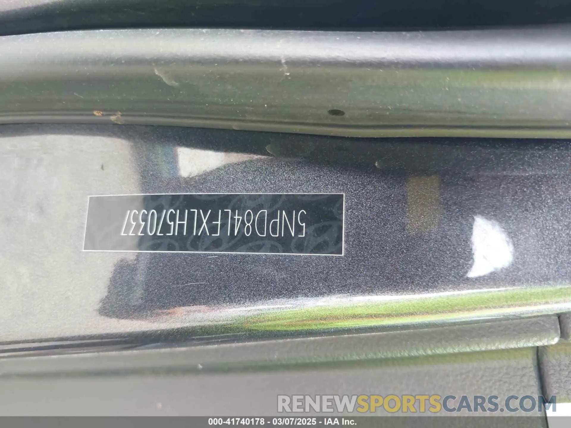 9 Photograph of a damaged car 5NPD84LFXLH570337 HYUNDAI ELANTRA 2020