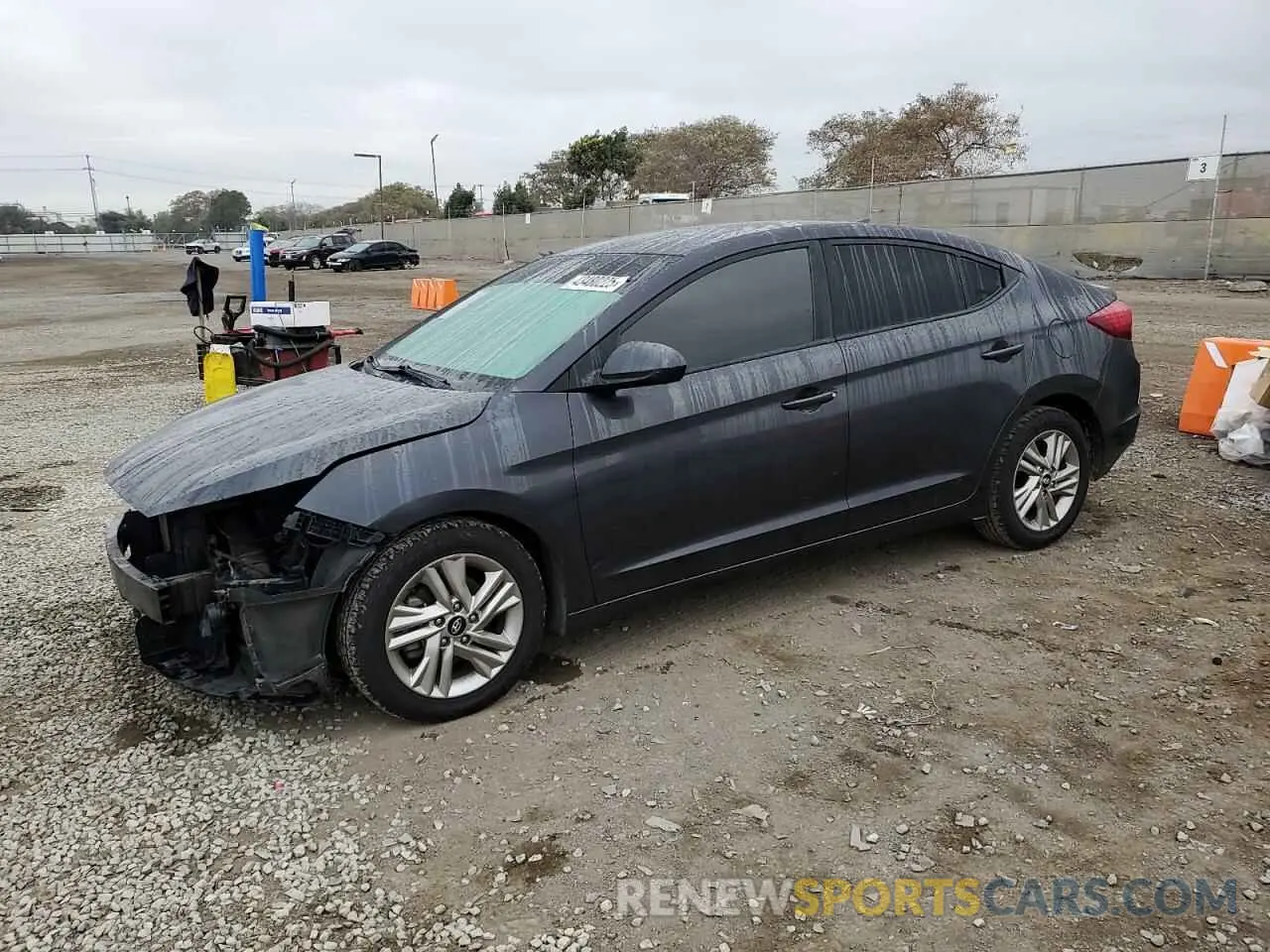1 Photograph of a damaged car 5NPD84LFXLH571200 HYUNDAI ELANTRA 2020