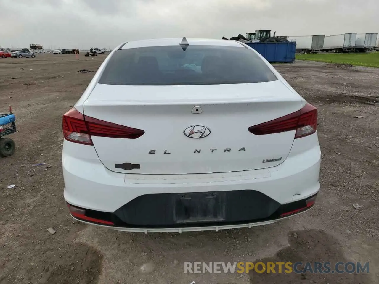 6 Photograph of a damaged car 5NPD84LFXLH573450 HYUNDAI ELANTRA 2020