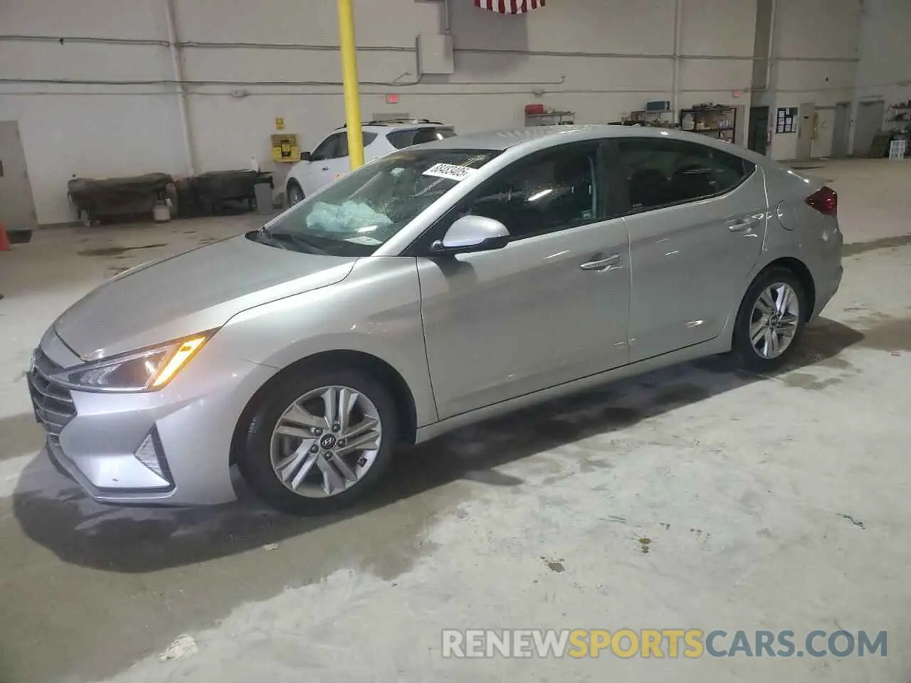 1 Photograph of a damaged car 5NPD84LFXLH578745 HYUNDAI ELANTRA 2020