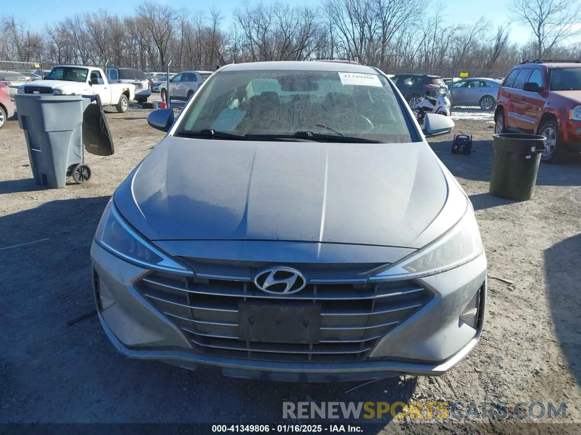 13 Photograph of a damaged car 5NPD84LFXLH580401 HYUNDAI ELANTRA 2020