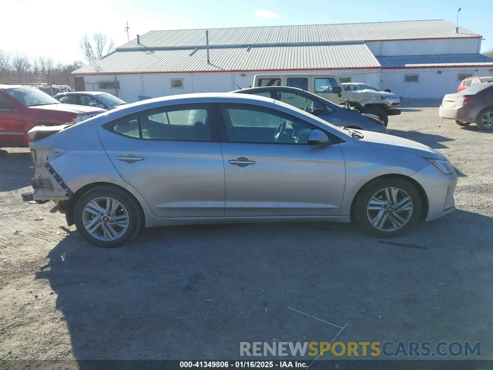 14 Photograph of a damaged car 5NPD84LFXLH580401 HYUNDAI ELANTRA 2020