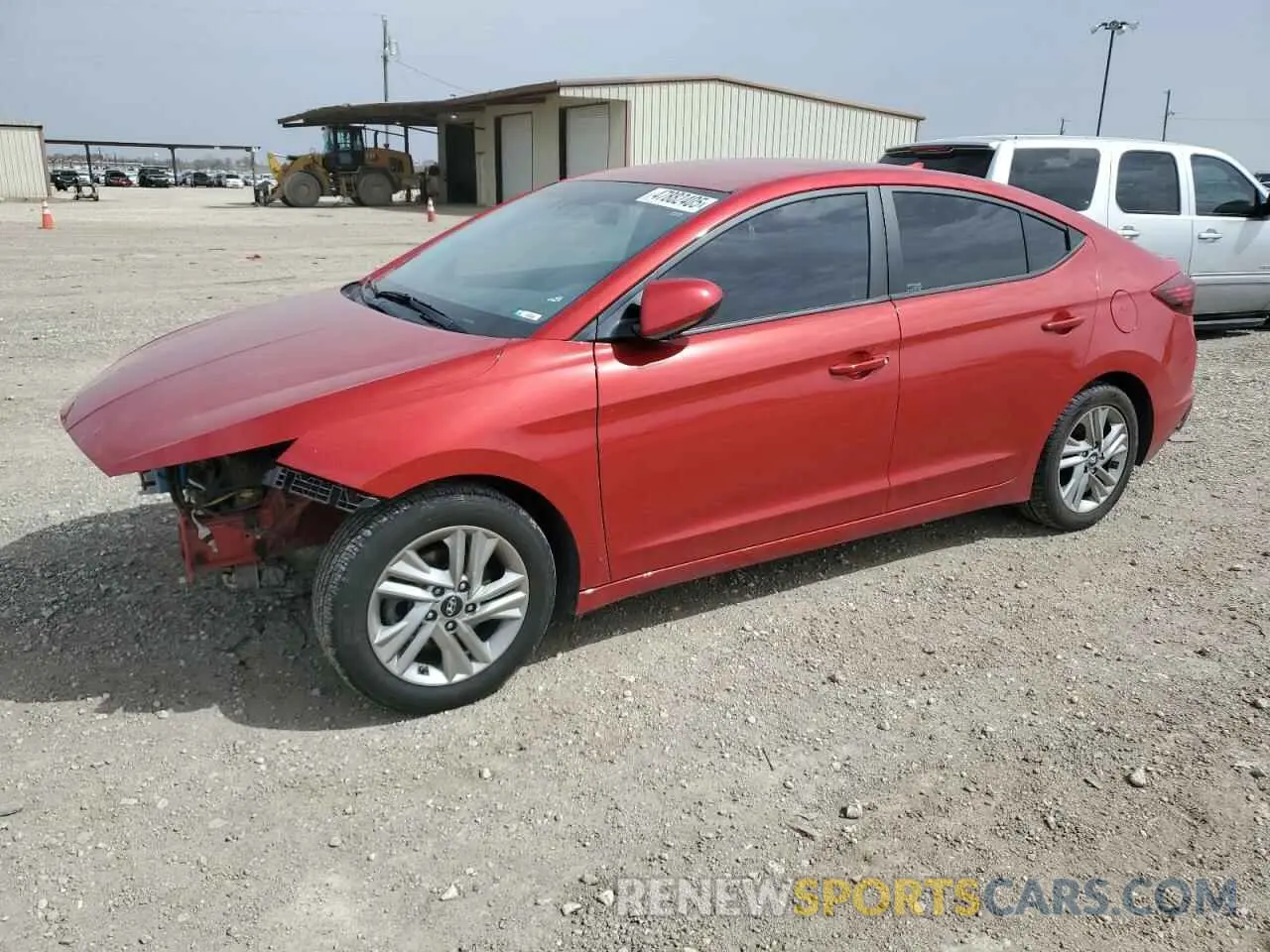 1 Photograph of a damaged car 5NPD84LFXLH581466 HYUNDAI ELANTRA 2020