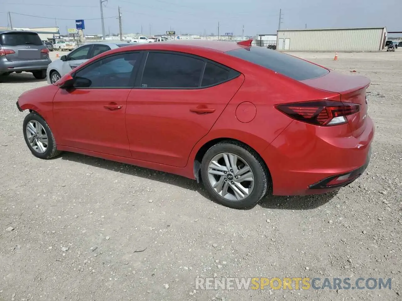 2 Photograph of a damaged car 5NPD84LFXLH581466 HYUNDAI ELANTRA 2020
