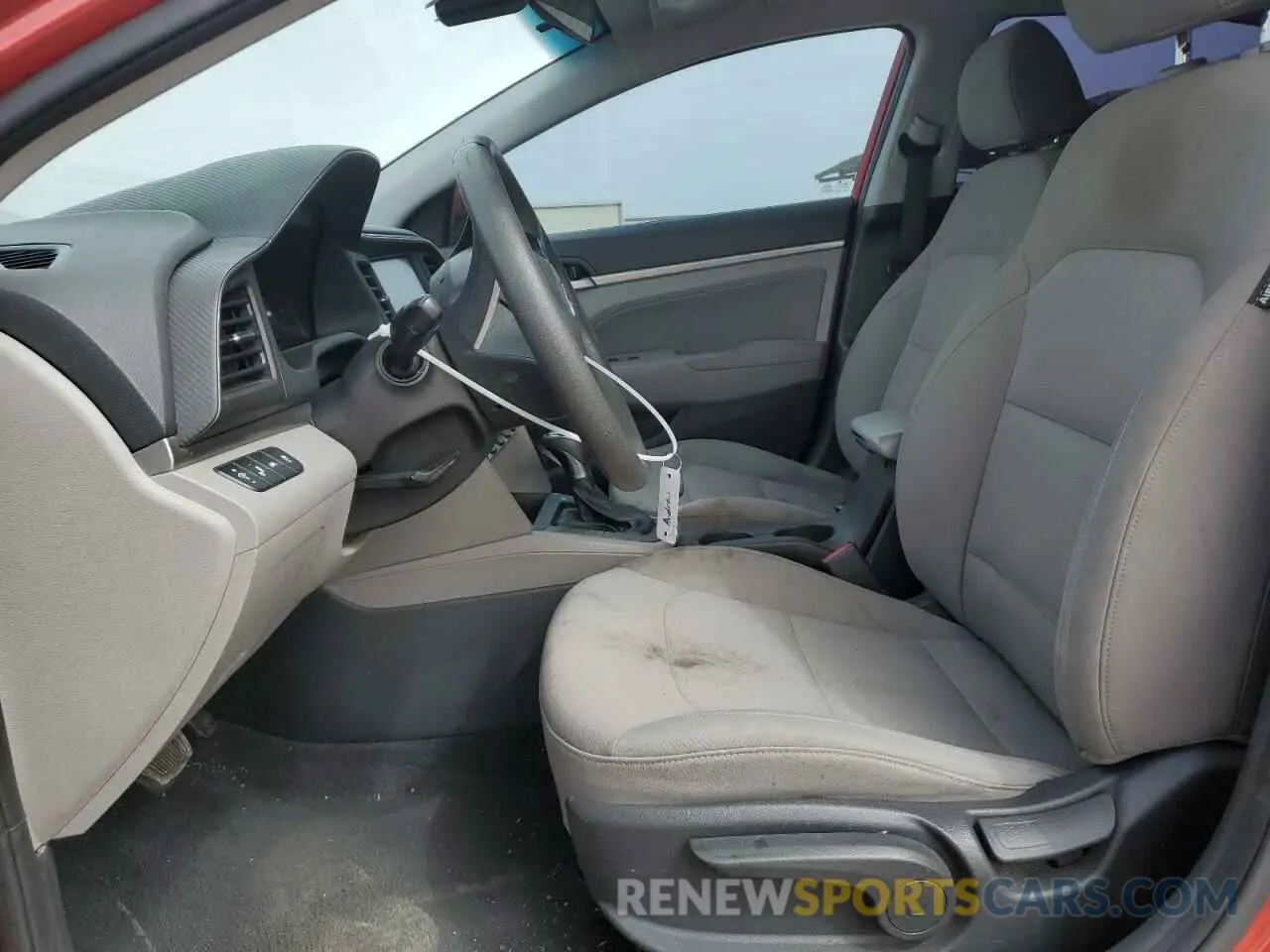 7 Photograph of a damaged car 5NPD84LFXLH581466 HYUNDAI ELANTRA 2020