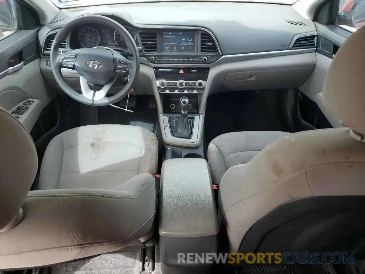 8 Photograph of a damaged car 5NPD84LFXLH581466 HYUNDAI ELANTRA 2020