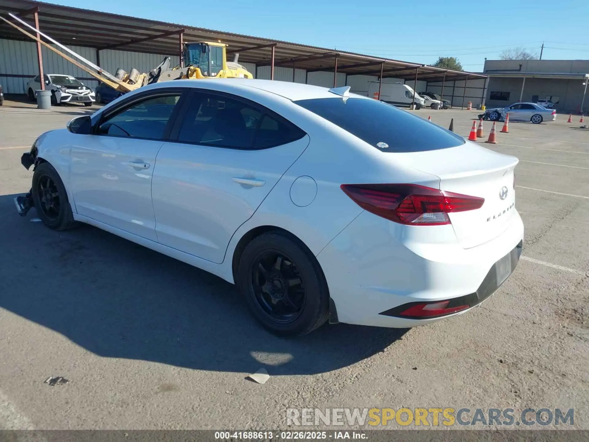 3 Photograph of a damaged car 5NPD84LFXLH601876 HYUNDAI ELANTRA 2020