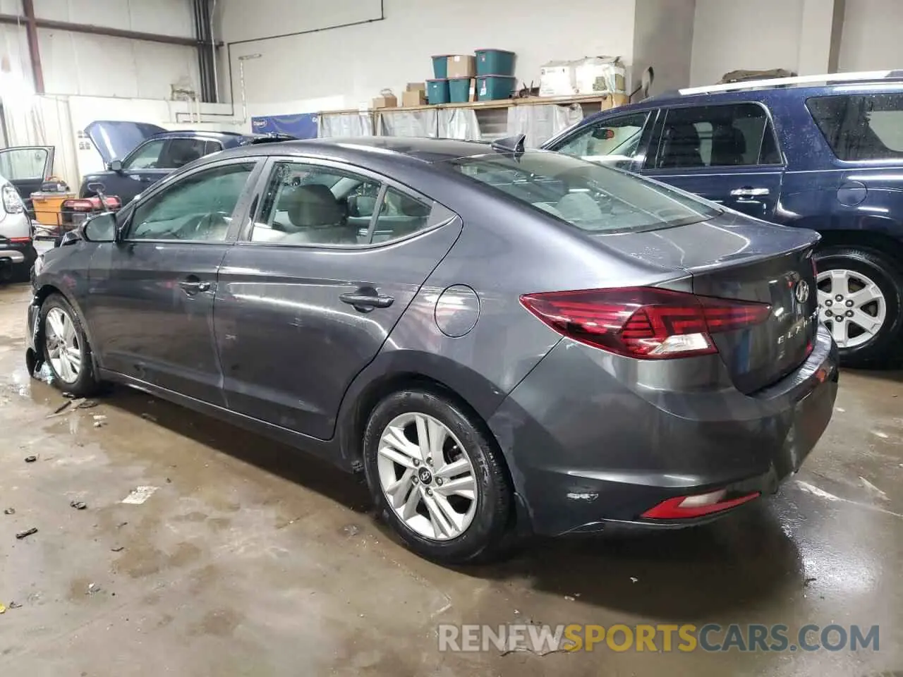 2 Photograph of a damaged car 5NPD84LFXLH603675 HYUNDAI ELANTRA 2020