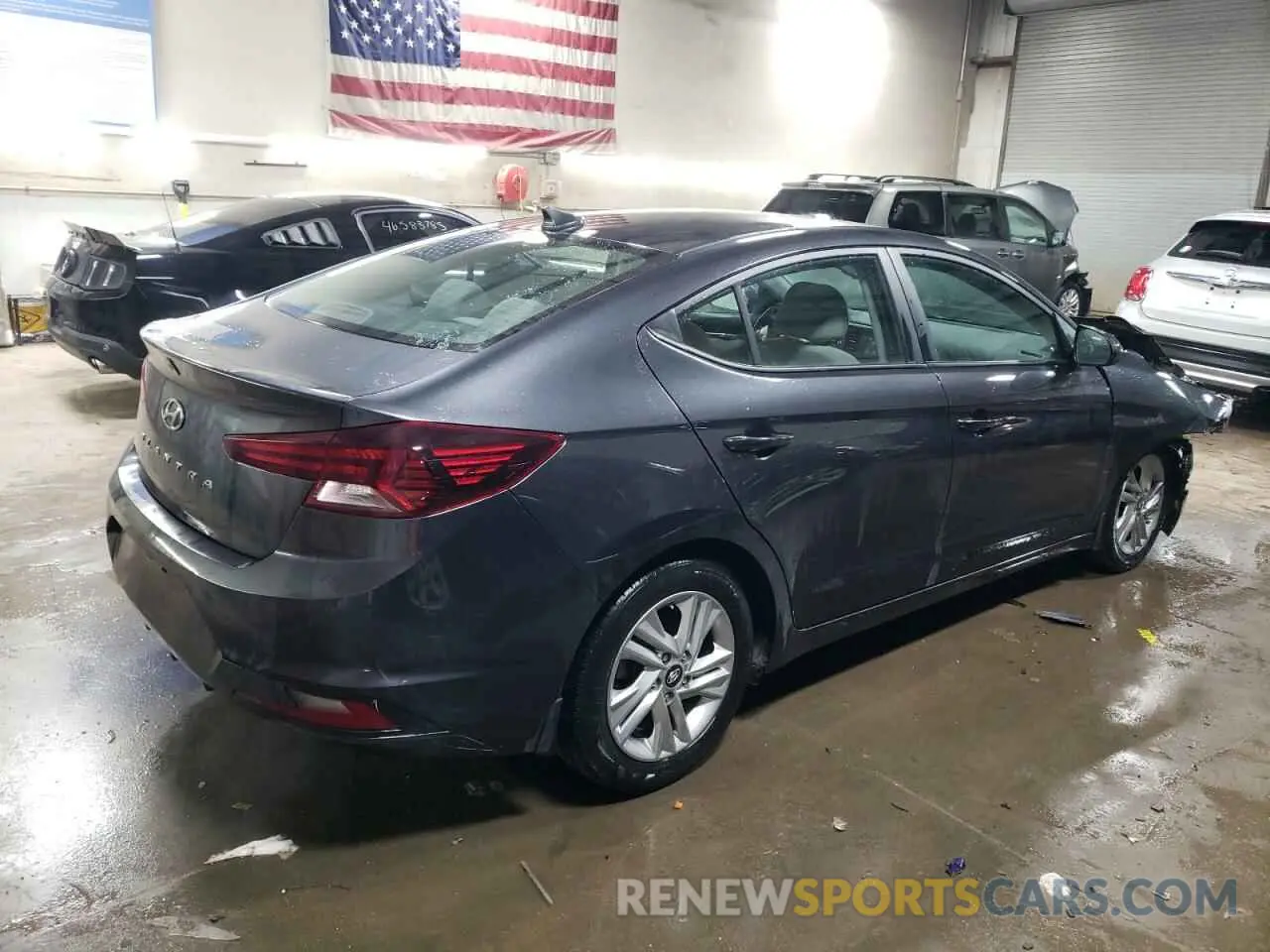 3 Photograph of a damaged car 5NPD84LFXLH603675 HYUNDAI ELANTRA 2020