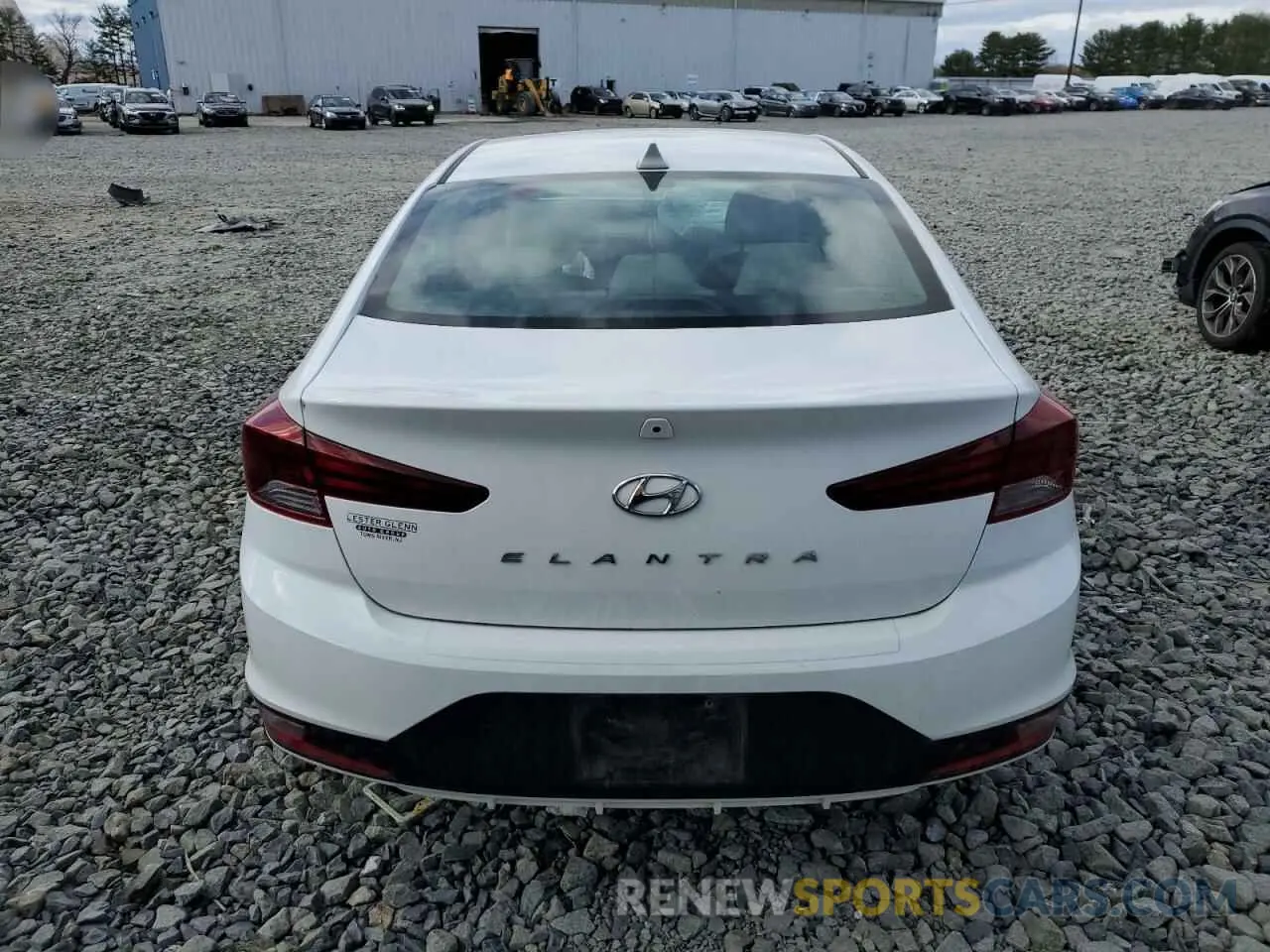 6 Photograph of a damaged car 5NPD84LFXLH612697 HYUNDAI ELANTRA 2020