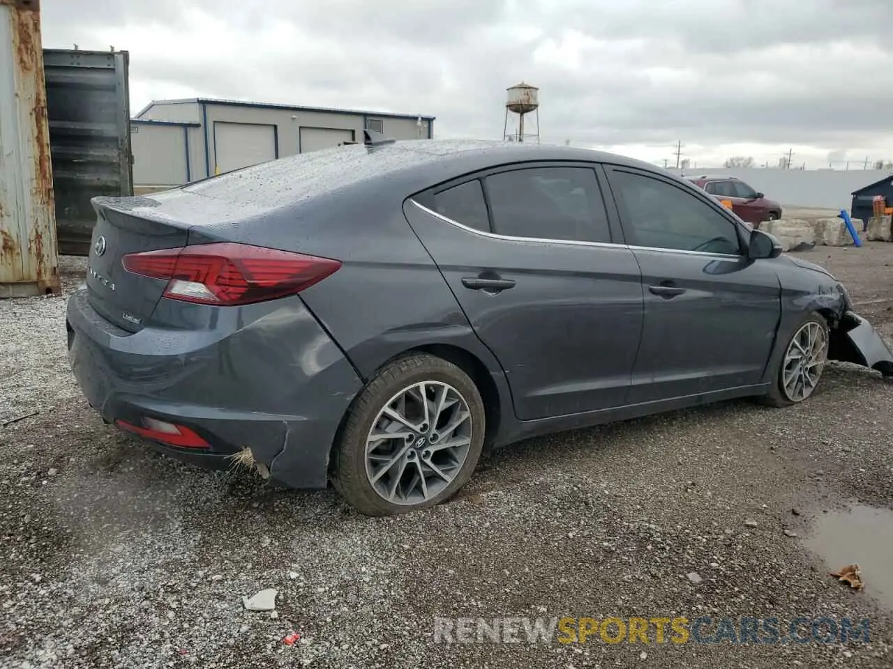 3 Photograph of a damaged car 5NPD84LFXLH616863 HYUNDAI ELANTRA 2020