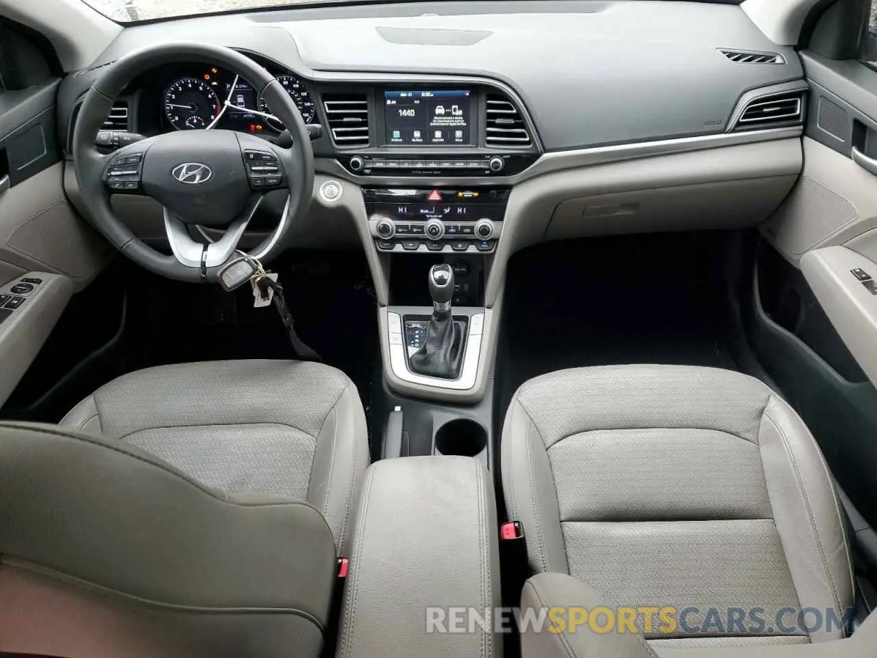 8 Photograph of a damaged car 5NPD84LFXLH616863 HYUNDAI ELANTRA 2020