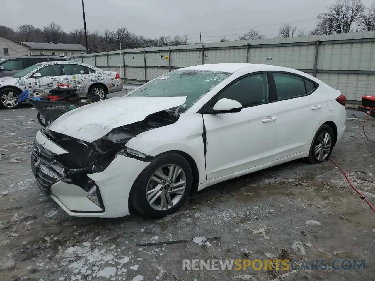 1 Photograph of a damaged car 5NPD84LFXLH622131 HYUNDAI ELANTRA 2020