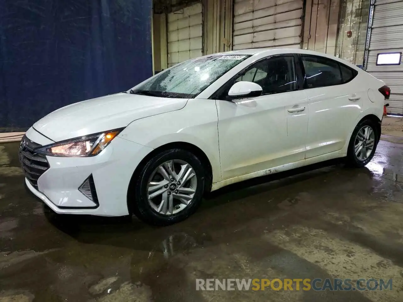 1 Photograph of a damaged car 5NPD84LFXLH630424 HYUNDAI ELANTRA 2020