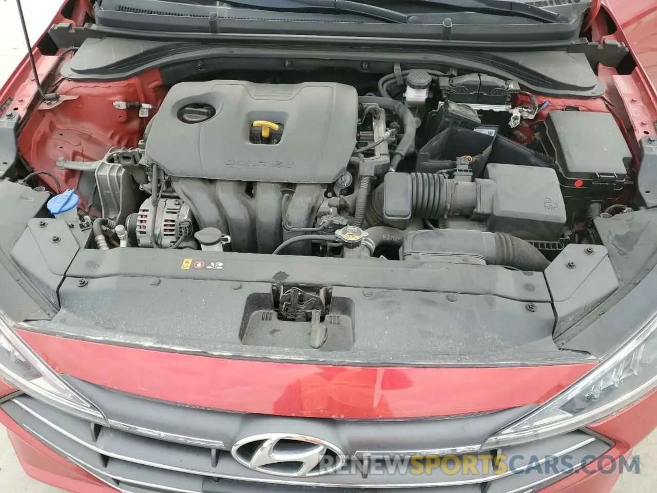 11 Photograph of a damaged car 5NPD84LFXLH630472 HYUNDAI ELANTRA 2020