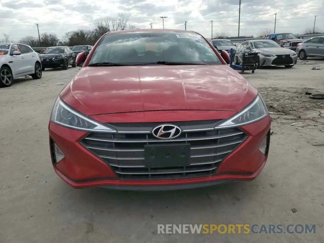 5 Photograph of a damaged car 5NPD84LFXLH630472 HYUNDAI ELANTRA 2020