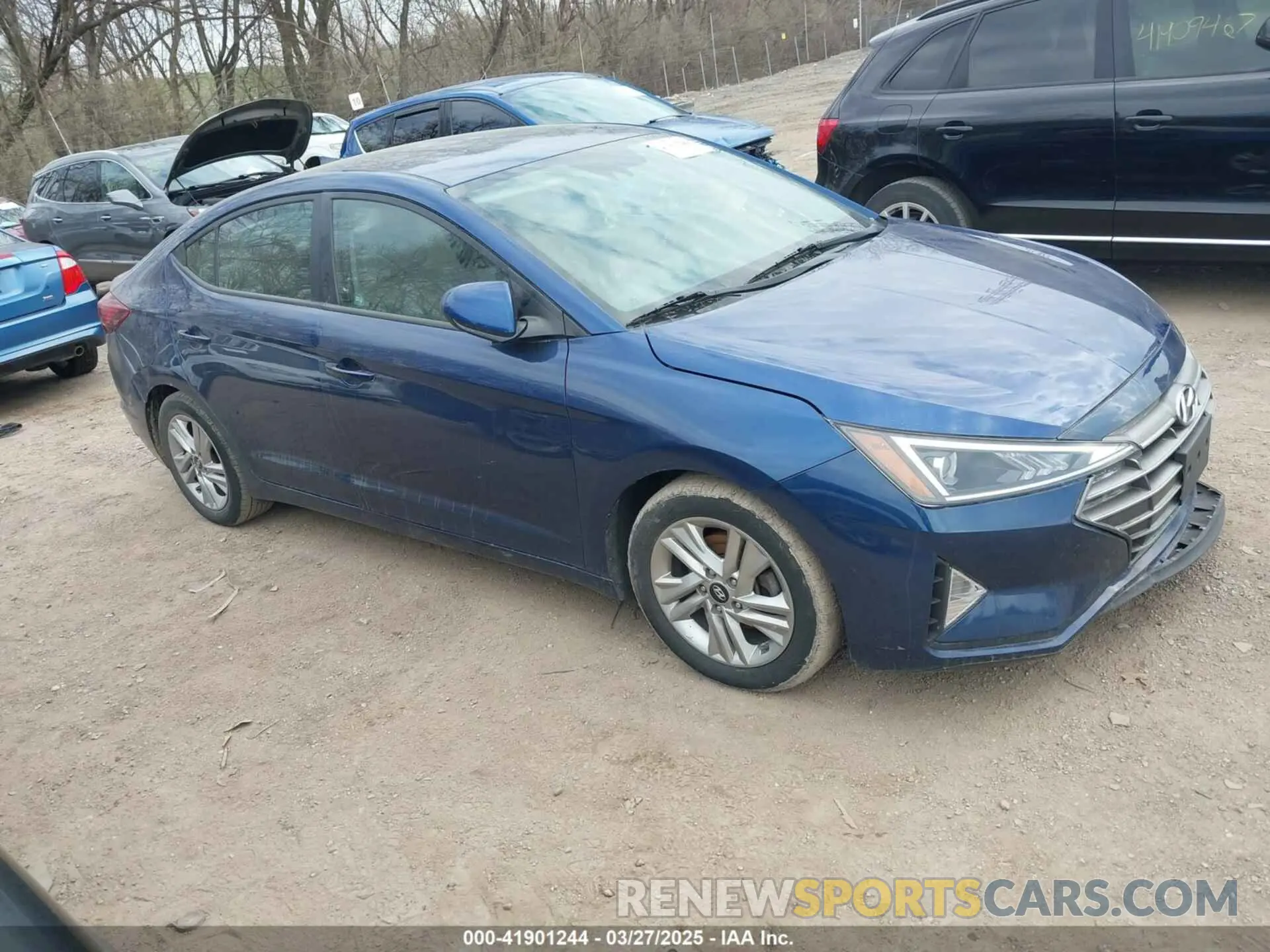 1 Photograph of a damaged car 5NPD84LFXLH631153 HYUNDAI ELANTRA 2020