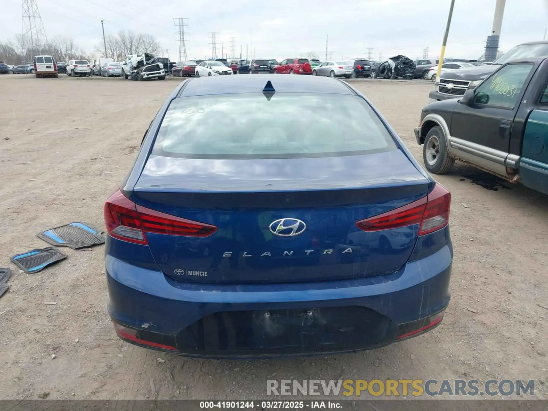 16 Photograph of a damaged car 5NPD84LFXLH631153 HYUNDAI ELANTRA 2020