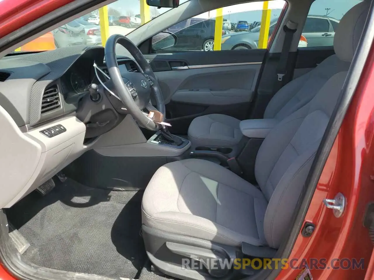 7 Photograph of a damaged car 5NPD94LA7LH601786 HYUNDAI ELANTRA 2020