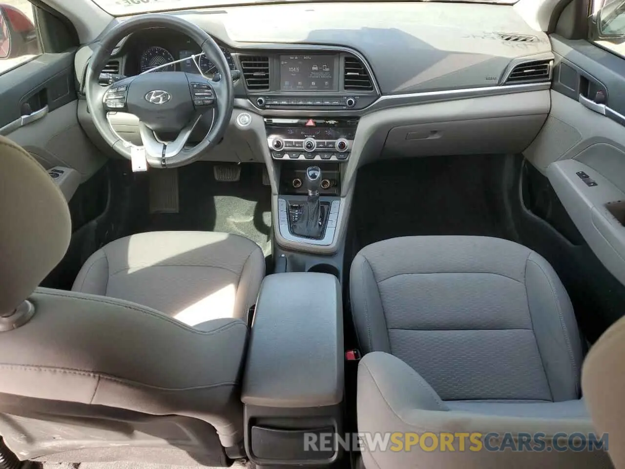 8 Photograph of a damaged car 5NPD94LA7LH601786 HYUNDAI ELANTRA 2020